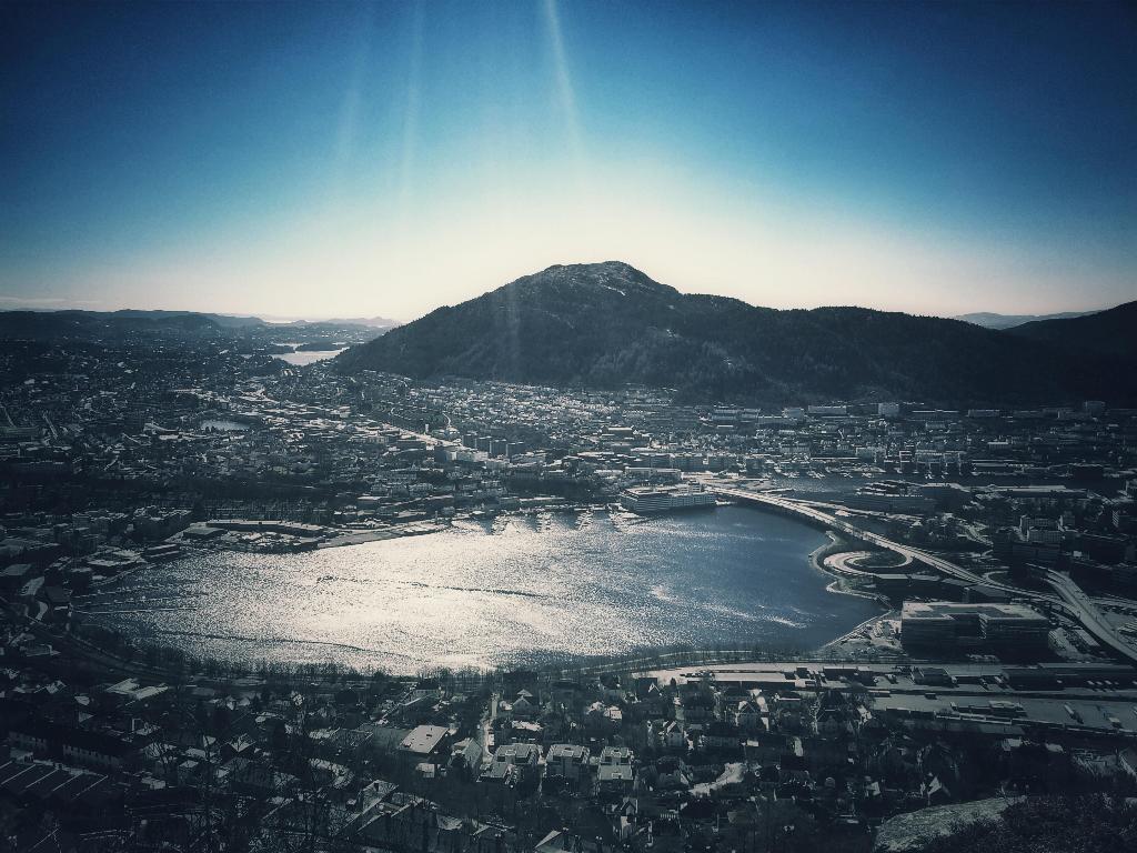 Bergen from above